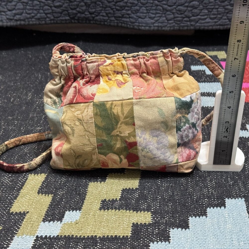 JeriBags Patchwork Floral Tapestry Project Knitti… - image 11